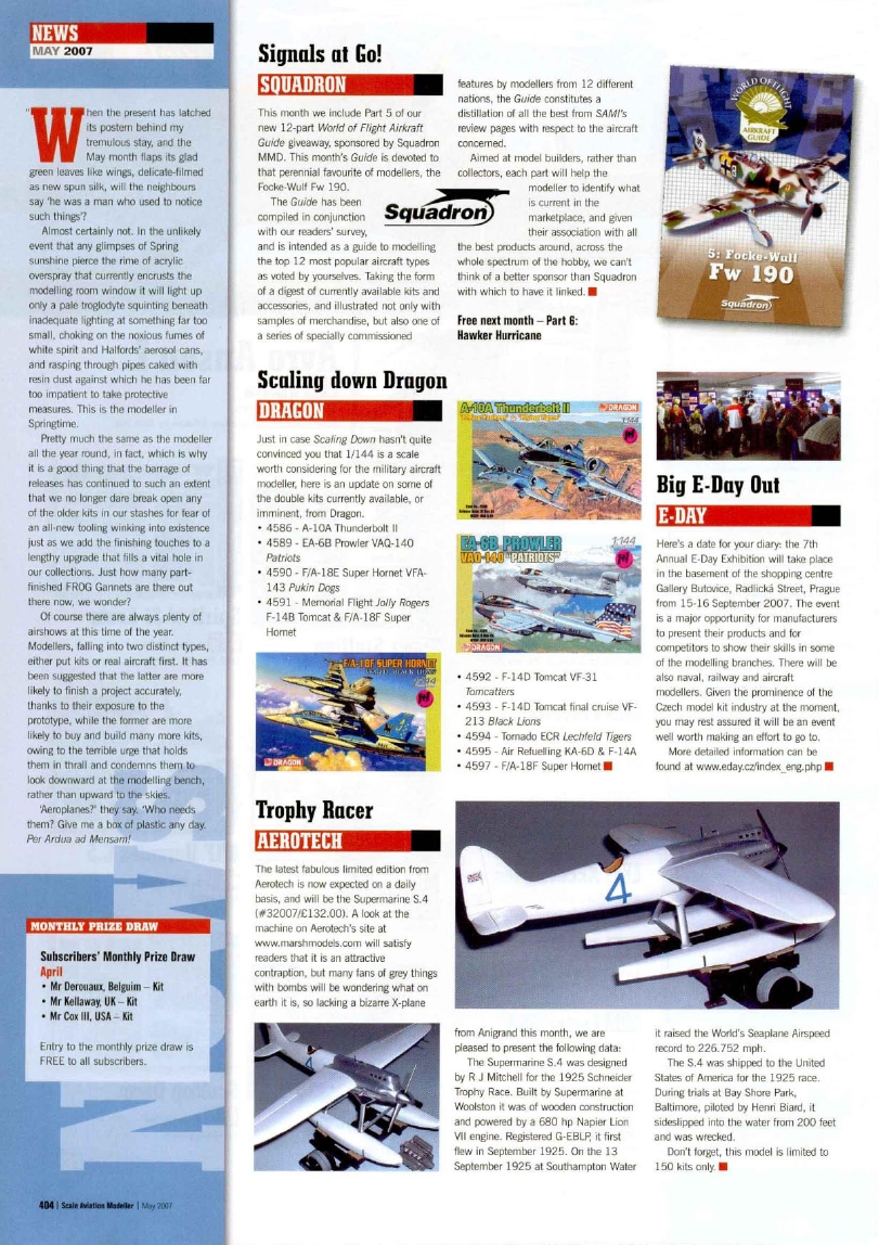 Scale Aviation Modeller International 2007-05